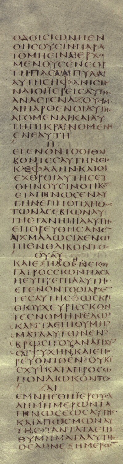 codex sinaiticus in english